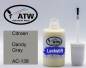 Preview: Citroen, Dandy Gray, AC-138: 20ml Lackstift, von ATW Autoteile West.